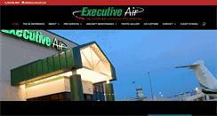 Desktop Screenshot of executiveair.com